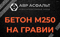 Бетон М250 на гравии в Мшинской